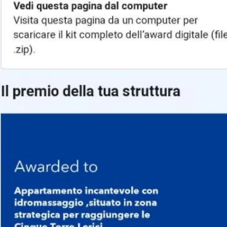 Apartment Cinque Terre: Idromassaggio E Parcheggio Strategico La Spezia